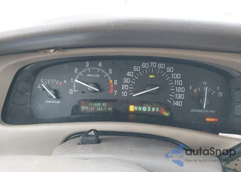 2001 Buick Park Avenue Ultra из США, поврежденный, VIN 1G4CU541214212115